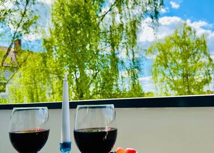 Pietsch - 6 Personen-3 Schlafzimmer- Boxspringbetten- Smart Tv- Balkon- Zentral Apartman Celle